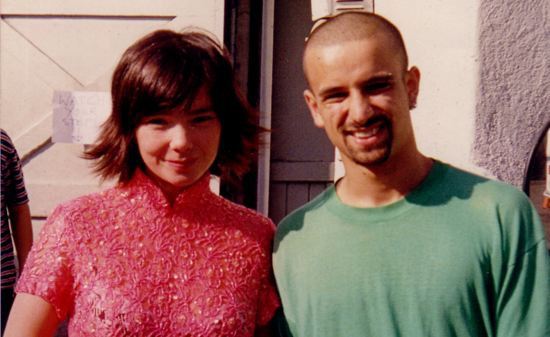 Eshan Khadaroo mit Björk